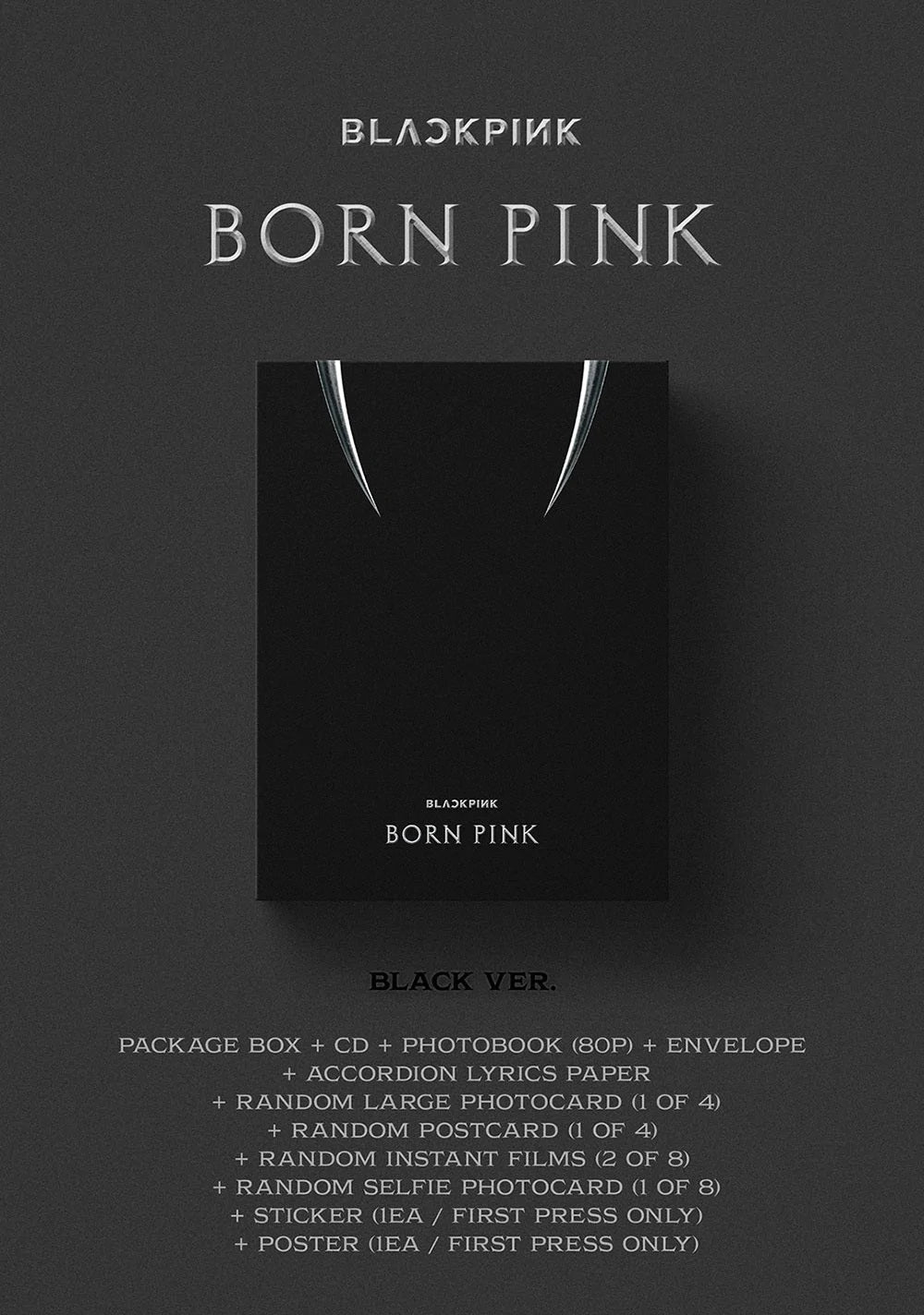 BLACKPINK 2ND FULL ALBUM [BORN PINK / BOX SET VER.]