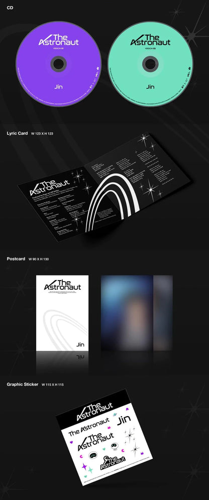 BTS JIN 1st SINGLE ALBUM [The Astronaut]