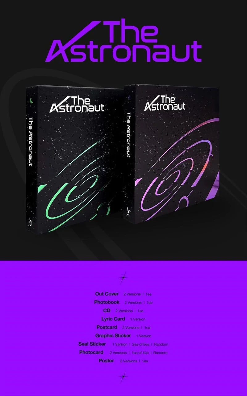 BTS JIN 1st SINGLE ALBUM [The Astronaut]