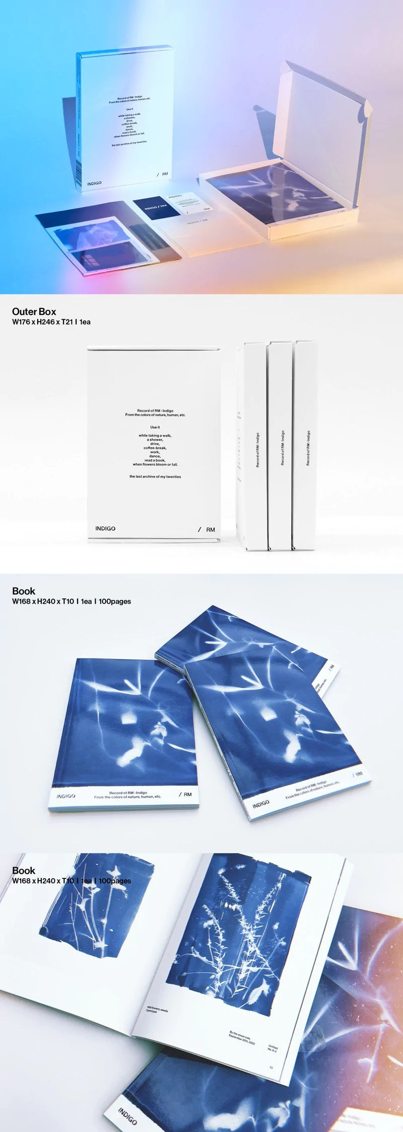 BTS RM 1ST SOLO ALBUM [INDIGO/BOOK EDITION]