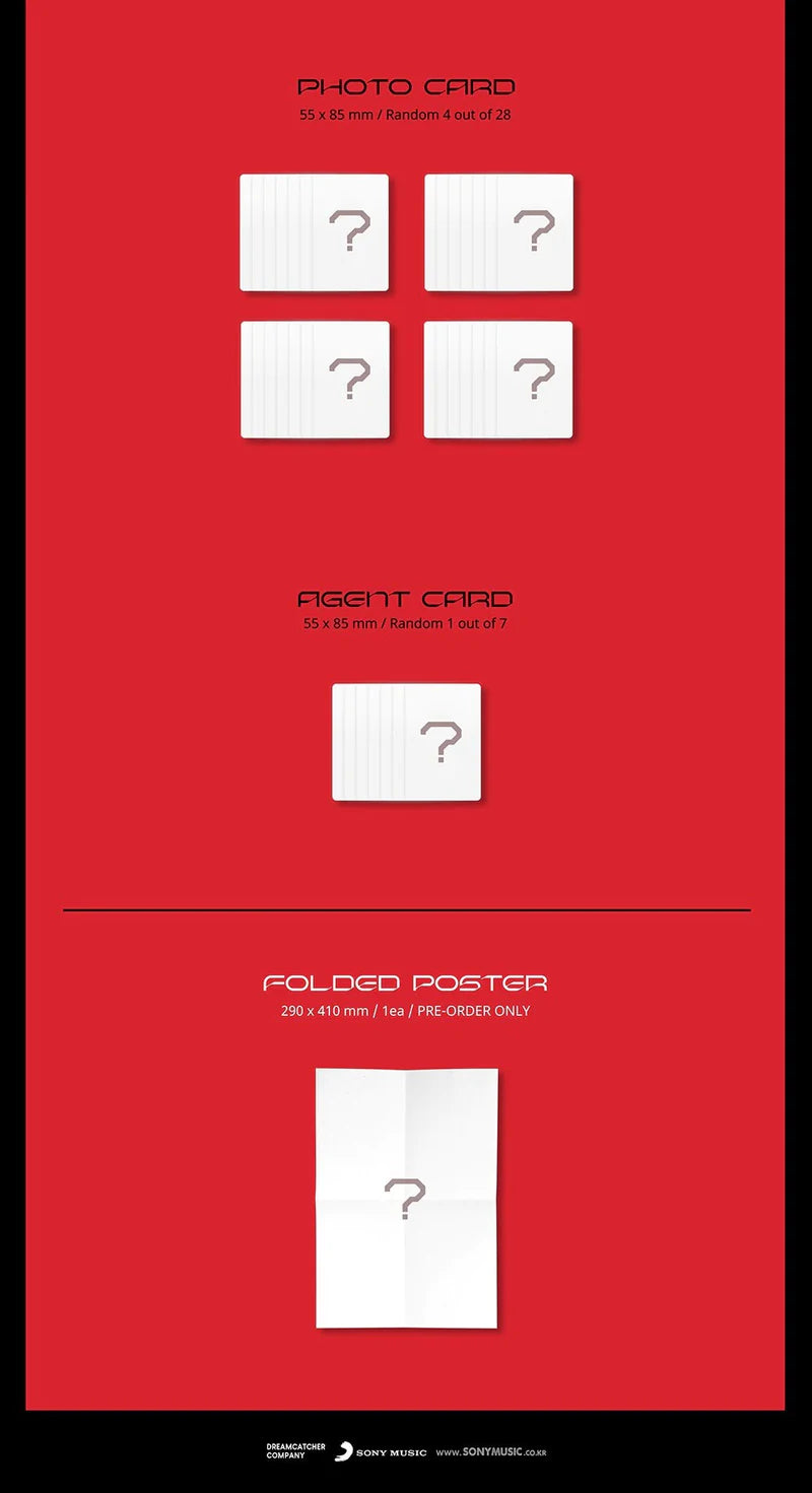 DREAMCATCHER 7TH MINI ALBUM  [APOCALYPSE :FOLLOW US / LIMITED EDITION T VER./INCL.POB]