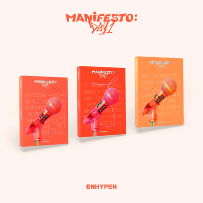 ENHYPEN  ALBUM [MANIFESTO DAY 1/ STANDARD ]