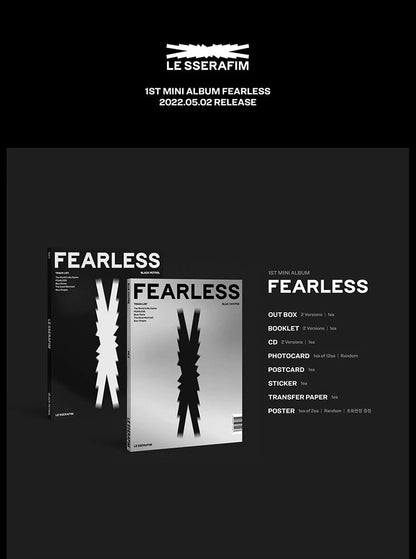 LE SSERAFIM 1ST MINI ALBUM [FEARLESS]