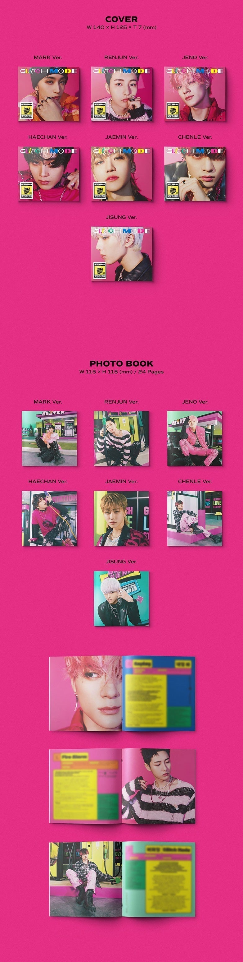 NCT DREAM - 2ND FULL ALBUM [GLITCH MODE DIGIPACK VER./Incl