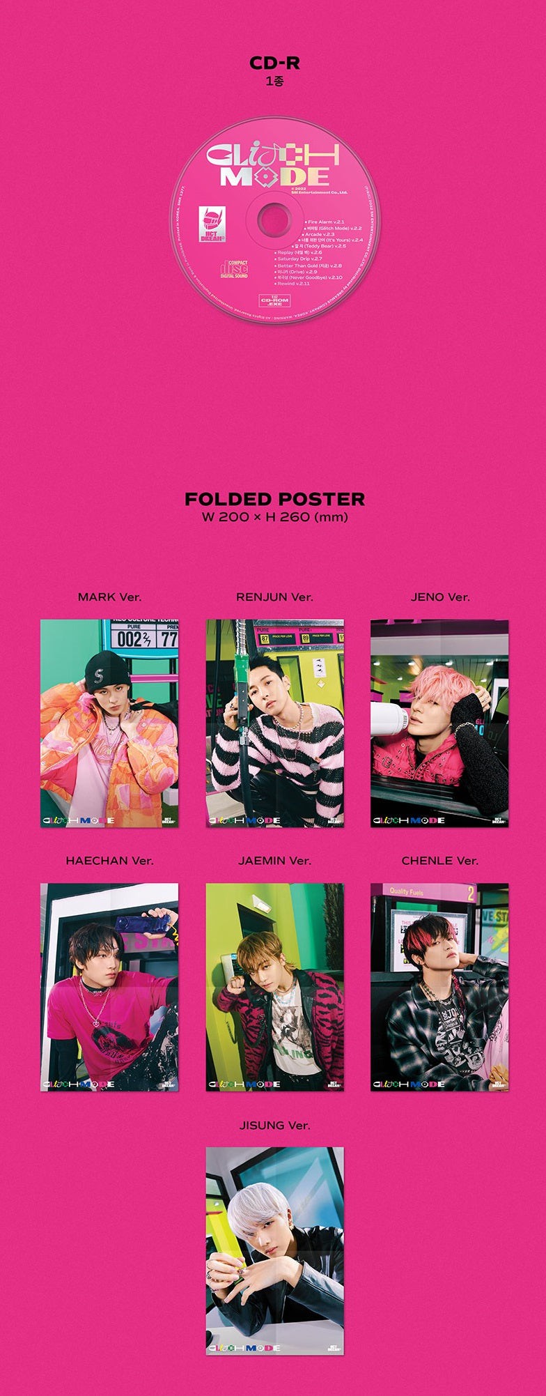 K-POP・アジア NCT DREAM Digipack Ver NCT DREAM - The 5th Album Go Back To The Future (Digipack Ver.)
