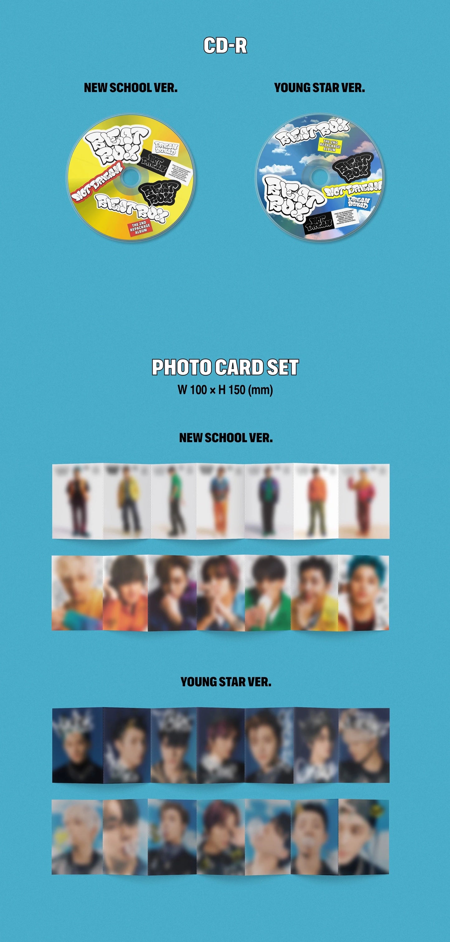 NCT DREAM  2ND FULL ALBUM REPACKAGE [BEATBOX / PHOTOBOOK VER.]