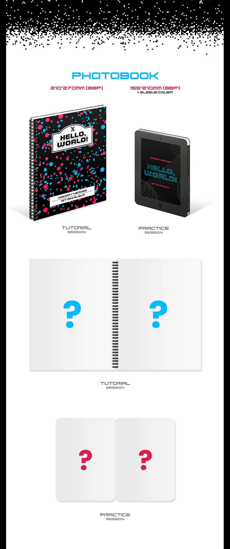 XDINARY HEROES 1ST MINI ALBUM [HELLO WORLD]