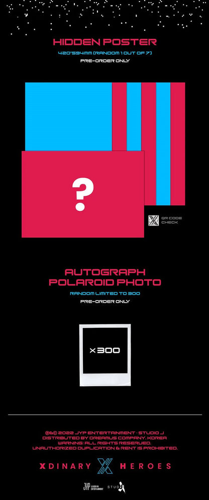 XDINARY HEROES 1ST MINI ALBUM [HELLO WORLD]