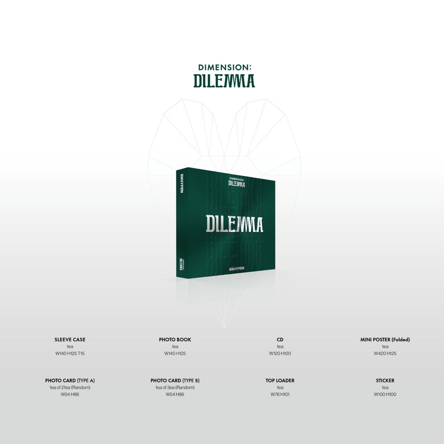 ENHYPEN'S 1ST FULL ALBUM [DIMENSION DILEMMA ESSENTIAL VER