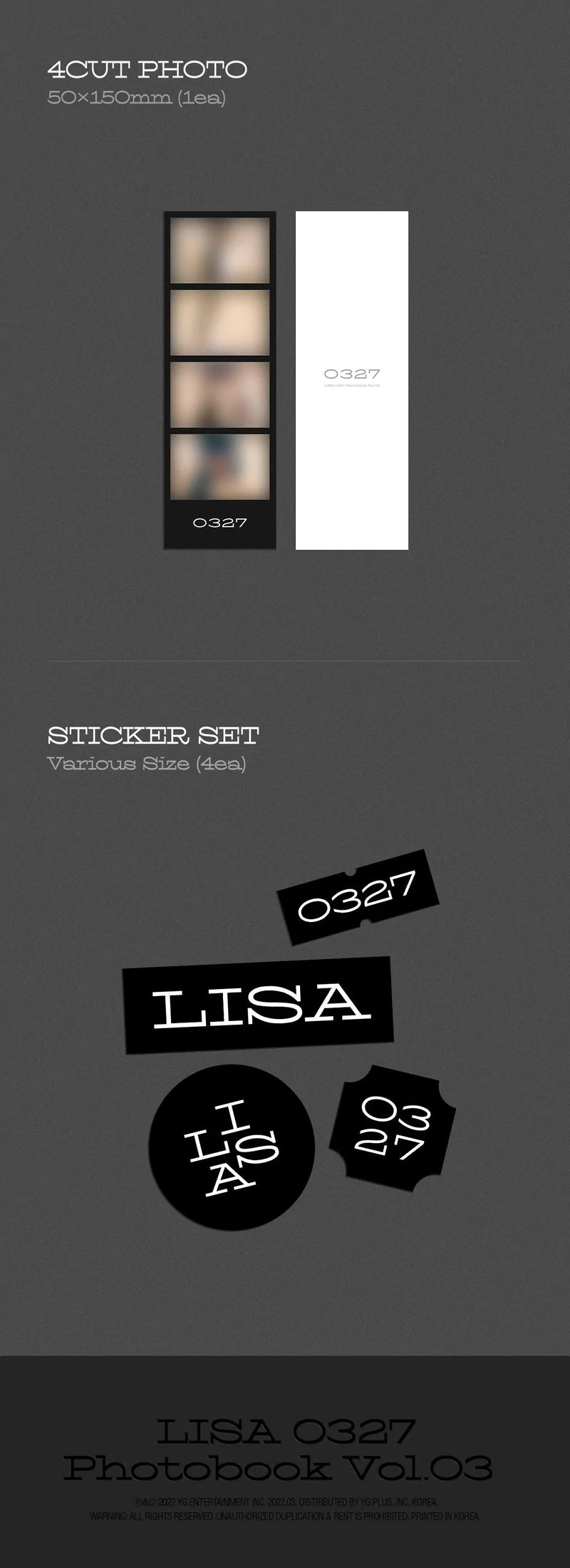 LISA 0327 PHOTOBOOK VOL.03