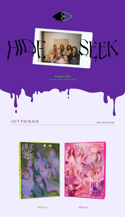PURPLE KISS  2ND MINI ALBUM [HIDE AND SEEK]