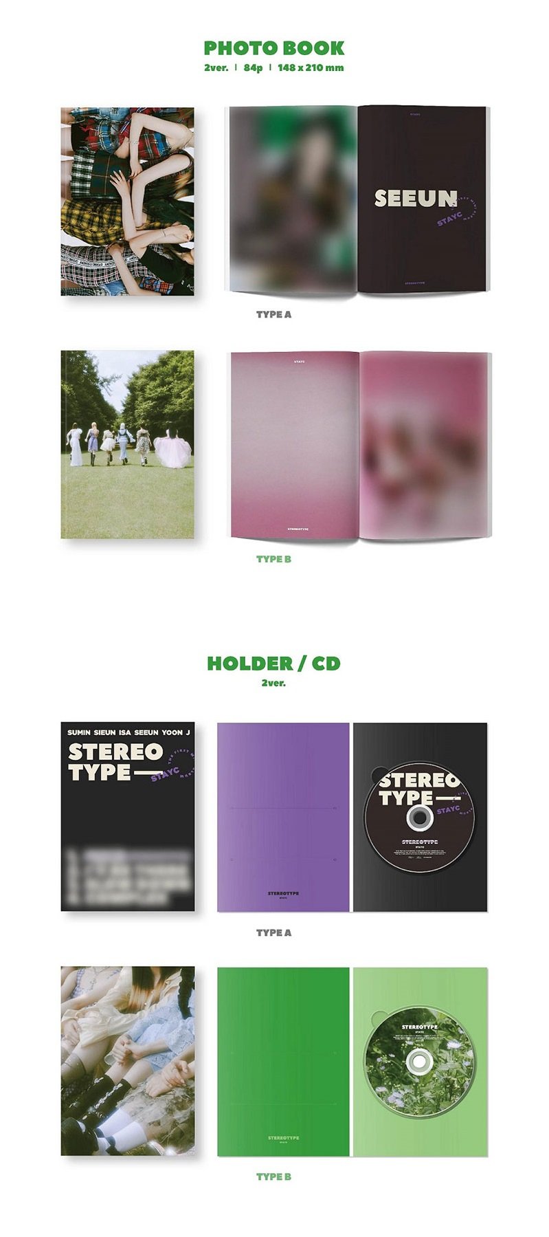 STAYC 1ST MINI ALBUM [STEREOTYPE]