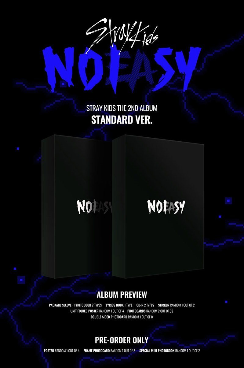 STRAY KIDS 2ND ALBUM [NOEASY STANDARD VER.]