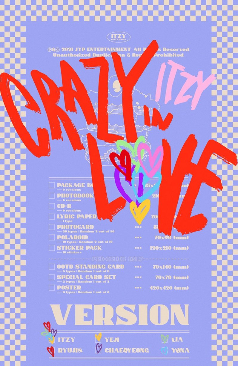 ITZY'S THE 1ST ALBUM [CRAZY IN LOVE]