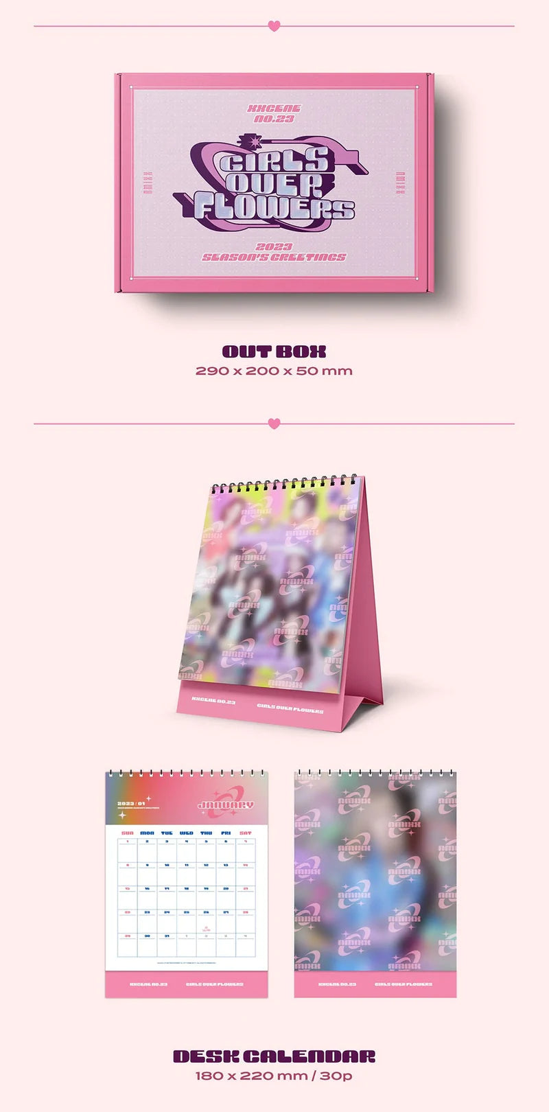 NMIXX'S SEASON'S GREETINGS 2023 [GIRLS OVER FLOWERS NMIXX'S SEASON'S GREETINGS 2023 [GIRLS OVER FLOWERS