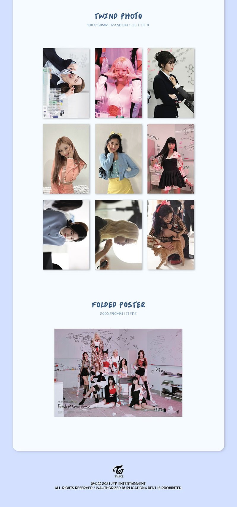 3rd Full TWICE 3RD FULL ALBUM [FORMULA OF LOVE O+T=