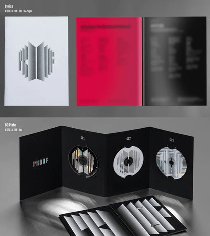 BTS' ANTHOLOGY ALBUM [PROOF / STANDARD EDITION / INCL. POSTER & BTS in the seom gaming card]